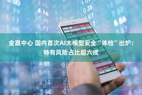 金赢中心 国内首次AI大模型安全“体检”出炉：特有风险占比超六成